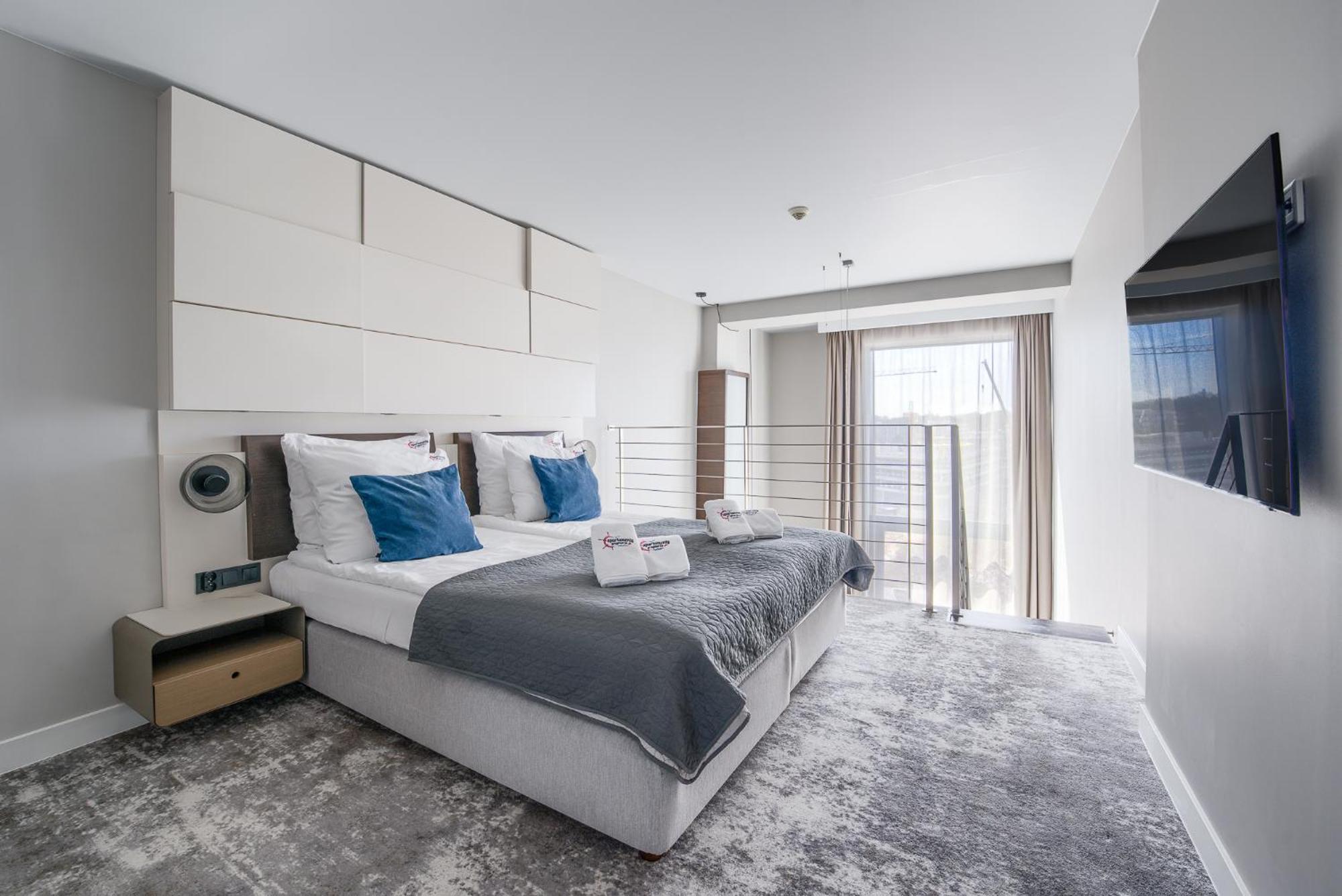 Apartamentyprzymorzu Marine***** Apartament Dwupoziomowy Z Widokiem Na Morze Колобжег Екстериор снимка